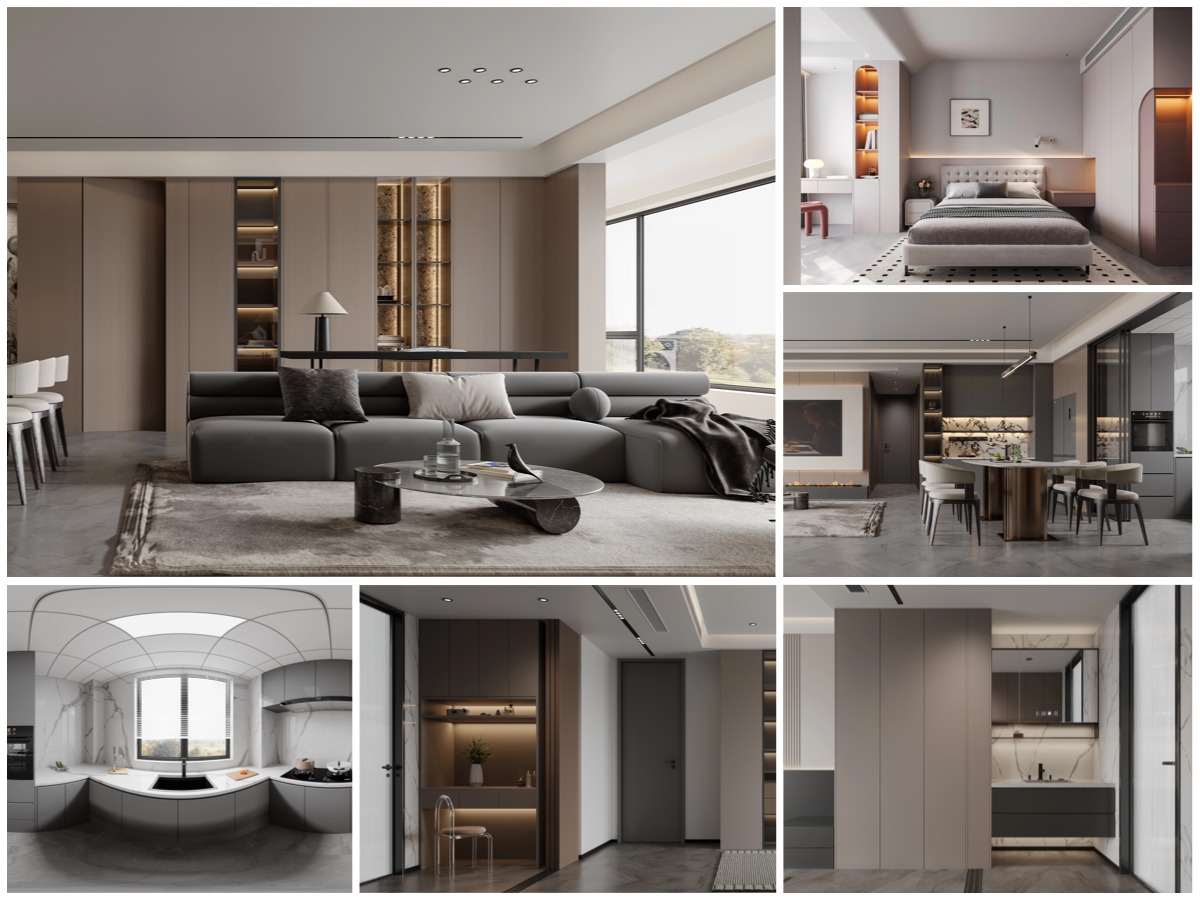 南河壹品 意式风效果图